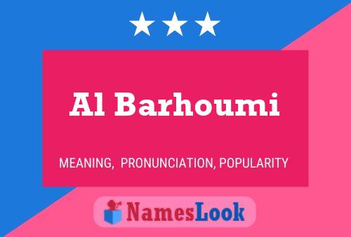 ملصق اسم Al Barhoumi