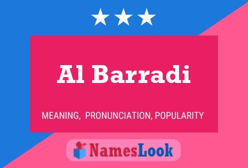 ملصق اسم Al Barradi