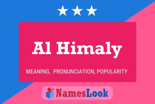 ملصق اسم Al Himaly