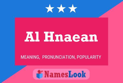 ملصق اسم Al Hnaean