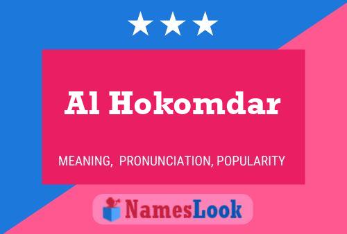 ملصق اسم Al Hokomdar