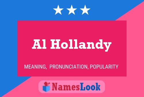 ملصق اسم Al Hollandy