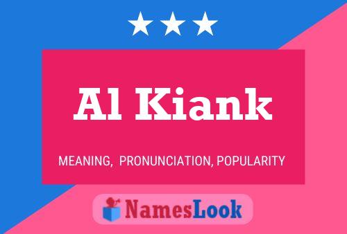 ملصق اسم Al Kiank