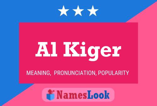 ملصق اسم Al Kiger