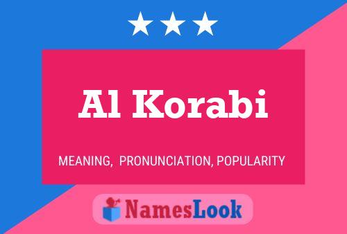 ملصق اسم Al Korabi