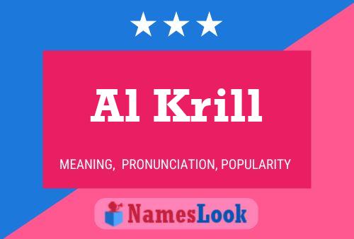 ملصق اسم Al Krill