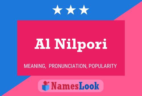 ملصق اسم Al Nilpori