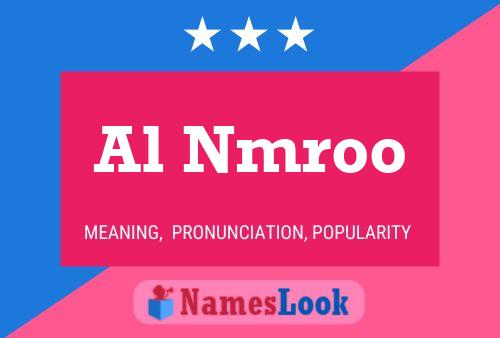 ملصق اسم Al Nmroo