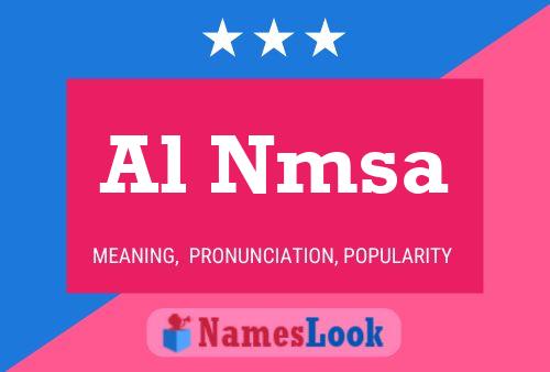 ملصق اسم Al Nmsa