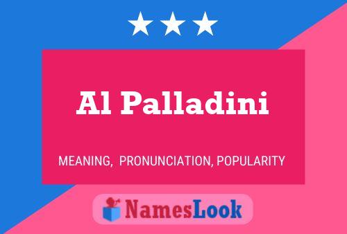 ملصق اسم Al Palladini