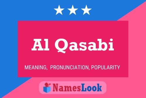 ملصق اسم Al Qasabi