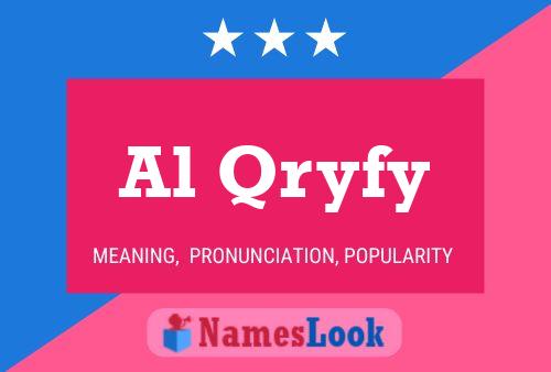 ملصق اسم Al Qryfy