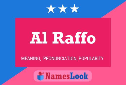 ملصق اسم Al Raffo