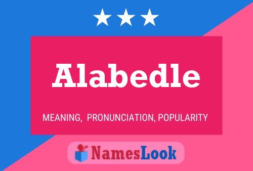 ملصق اسم Alabedle