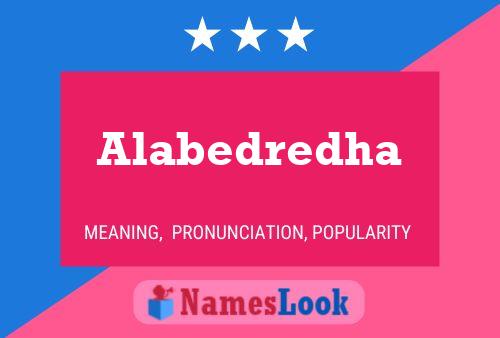 ملصق اسم Alabedredha