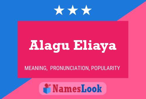 ملصق اسم Alagu Eliaya