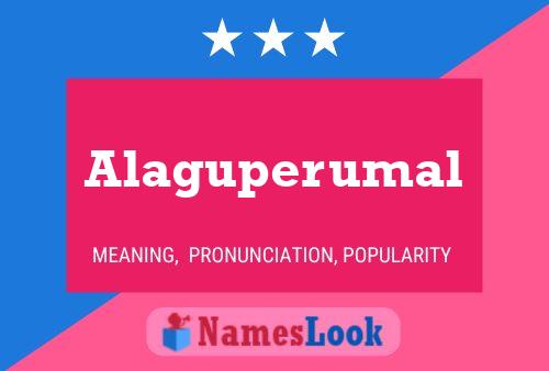 ملصق اسم Alaguperumal