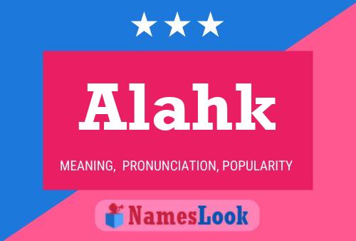 ملصق اسم Alahk