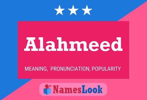 ملصق اسم Alahmeed