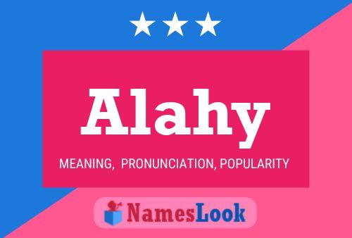 ملصق اسم Alahy