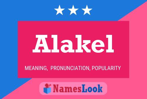 ملصق اسم Alakel