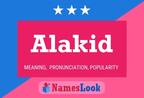 ملصق اسم Alakid