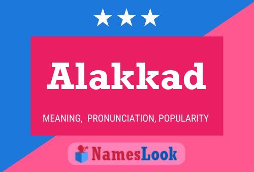 ملصق اسم Alakkad