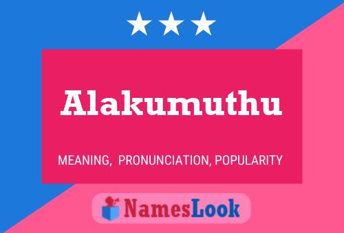 ملصق اسم Alakumuthu