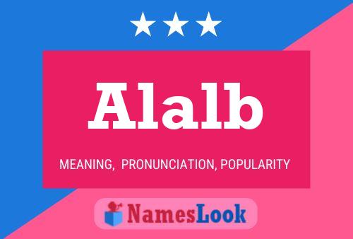 ملصق اسم Alalb