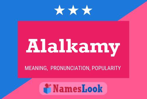 ملصق اسم Alalkamy