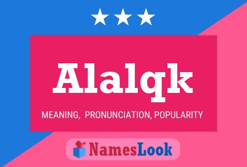 ملصق اسم Alalqk