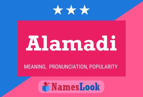 ملصق اسم Alamadi