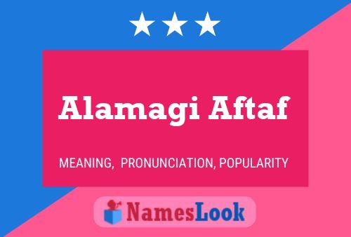 ملصق اسم Alamagi Aftaf