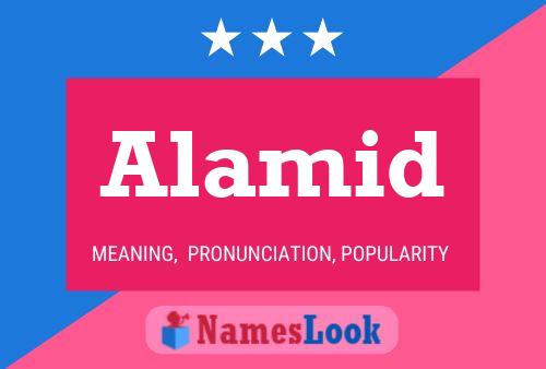 ملصق اسم Alamid