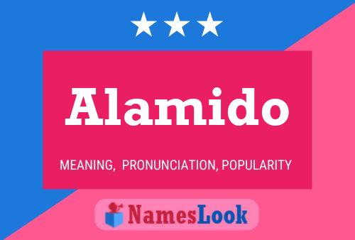 ملصق اسم Alamido