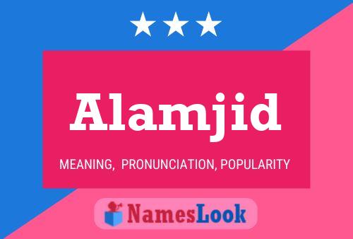 ملصق اسم Alamjid