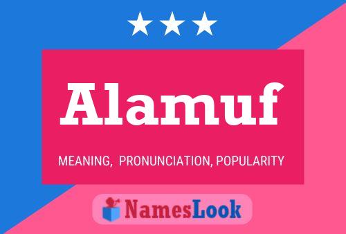 ملصق اسم Alamuf