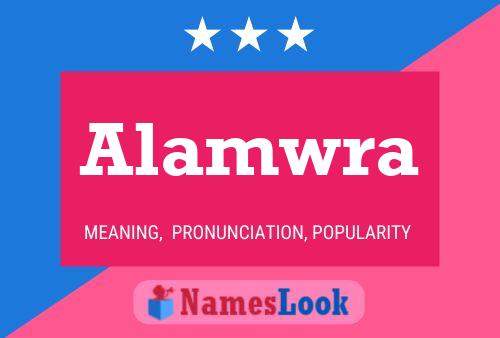 ملصق اسم Alamwra