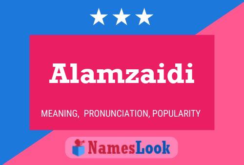 ملصق اسم Alamzaidi