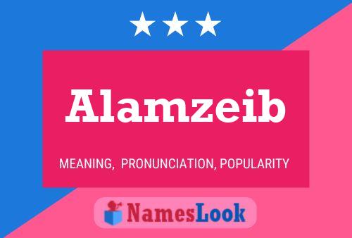 ملصق اسم Alamzeib