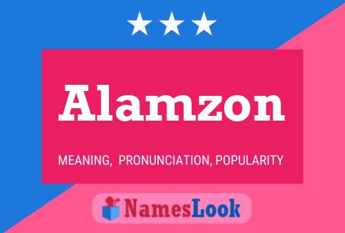 ملصق اسم Alamzon