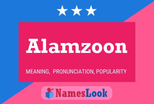 ملصق اسم Alamzoon