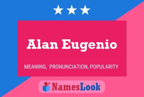 ملصق اسم Alan Eugenio