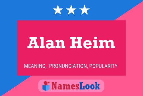 ملصق اسم Alan Heim