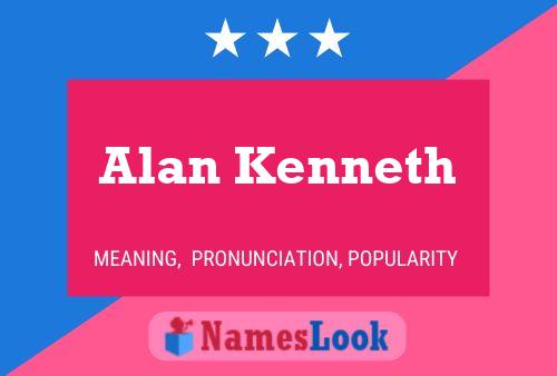 ملصق اسم Alan Kenneth