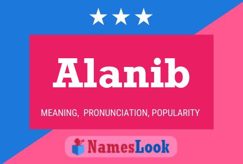 ملصق اسم Alanib