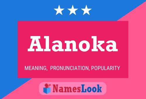 ملصق اسم Alanoka