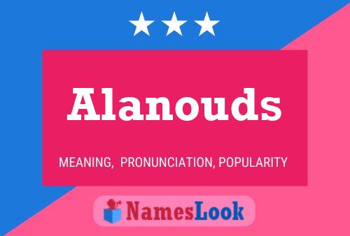 ملصق اسم Alanouds