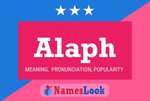 ملصق اسم Alaph