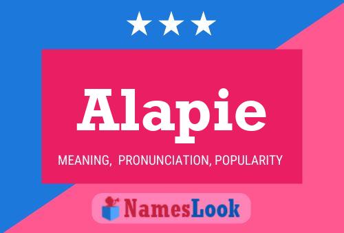 ملصق اسم Alapie